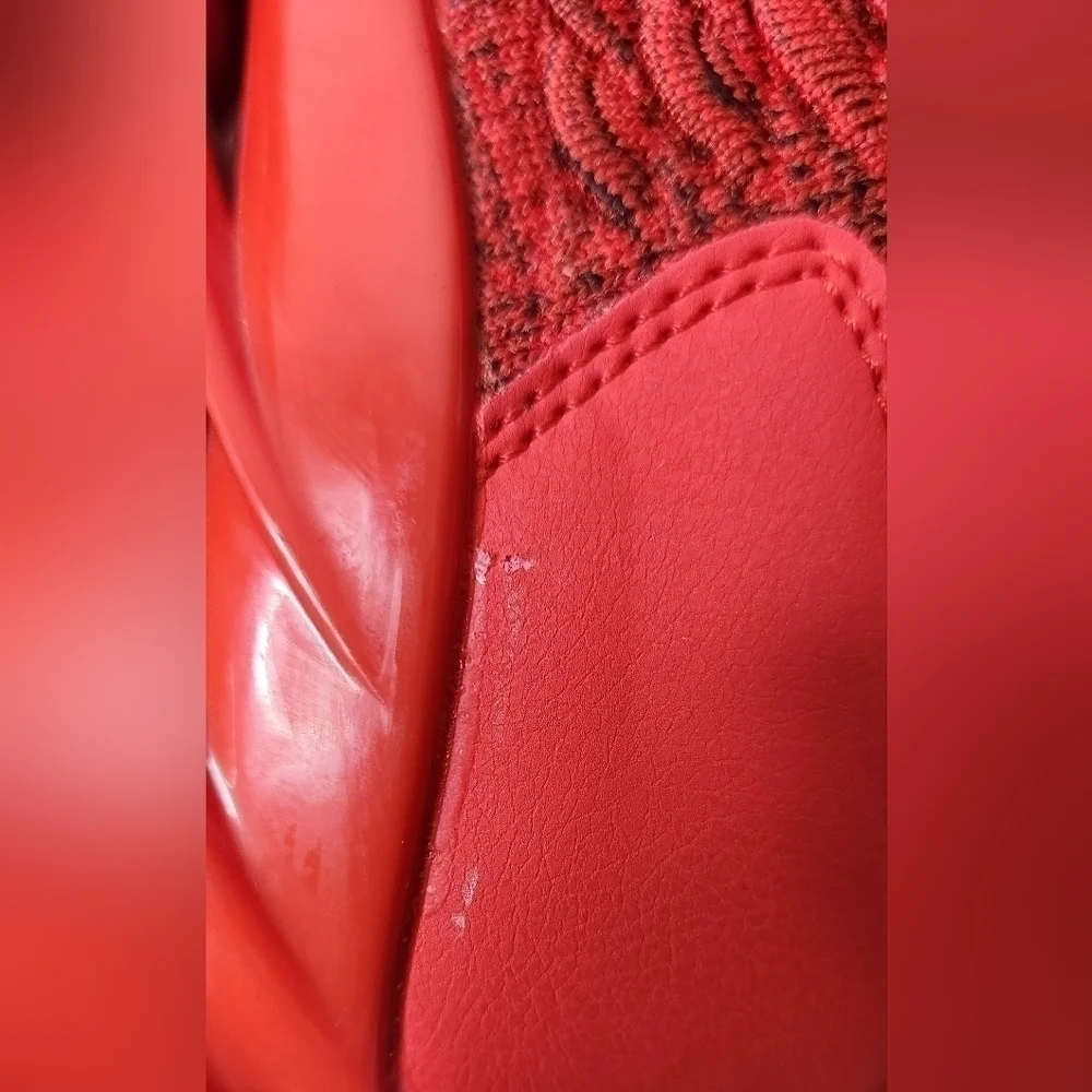 Running men's shoes in red, very comfortable - Picture 7 of 8